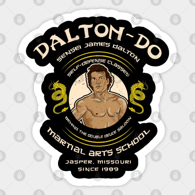 Sensei Dalton Do Martial Arts School Sticker by Alema Art